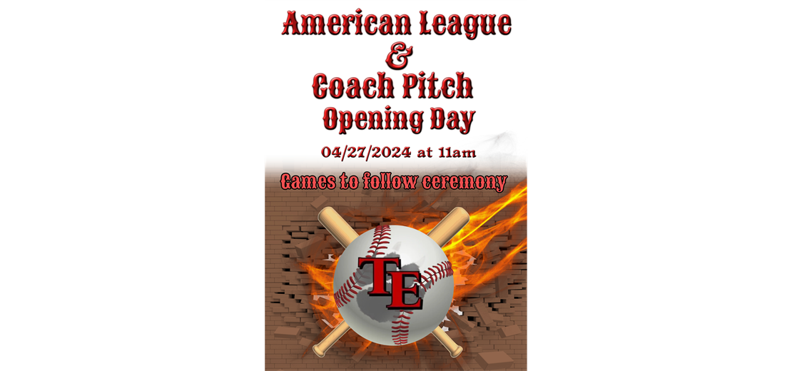 American League and Coach Pitch Opening Day